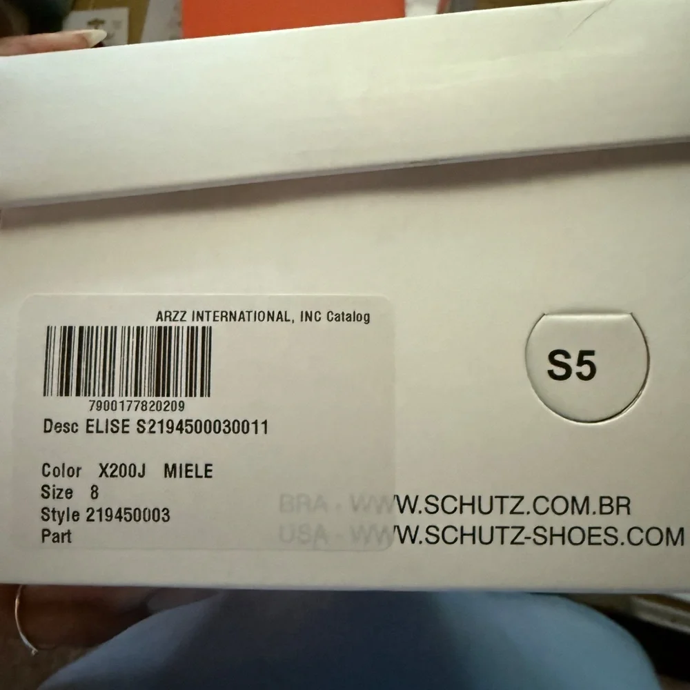 SCHUTZ Elise heel size 8 - Picture 6 of 7